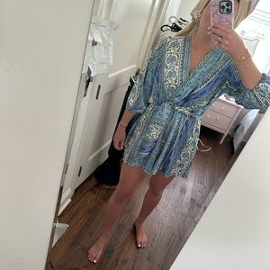 Zara floral romper